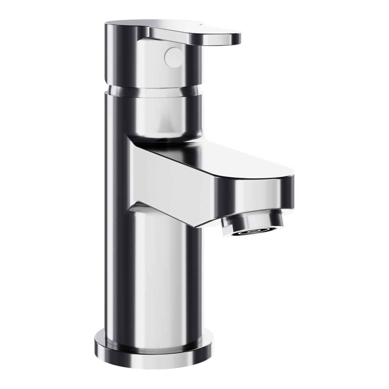 Fairford Fern Basin Mixer with Push Button Waste