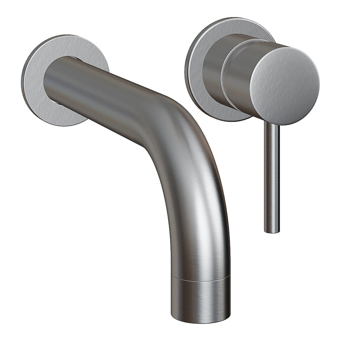 Fairford Element 7 Gunmetal Wall Mounted Basin / Bath Filler
