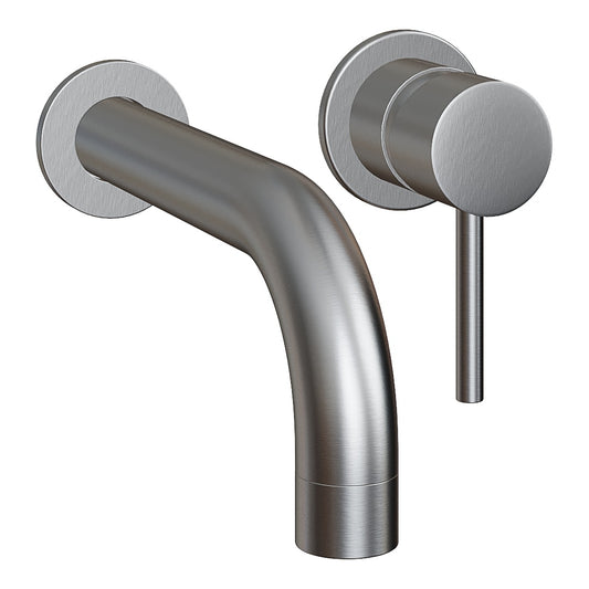 Fairford Element 7 Gunmetal Wall Mounted Basin / Bath Filler