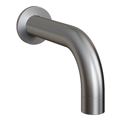 Fairford Element 7 Gunmetal Short Spout for Wall Mounted Basin Mixer