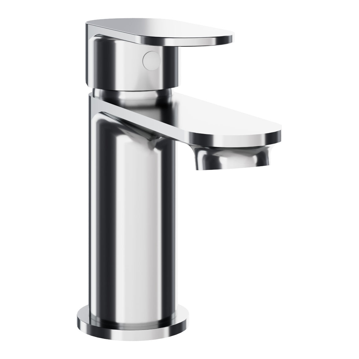 Rivato Tiber Basin Mixer with Push Button Waste