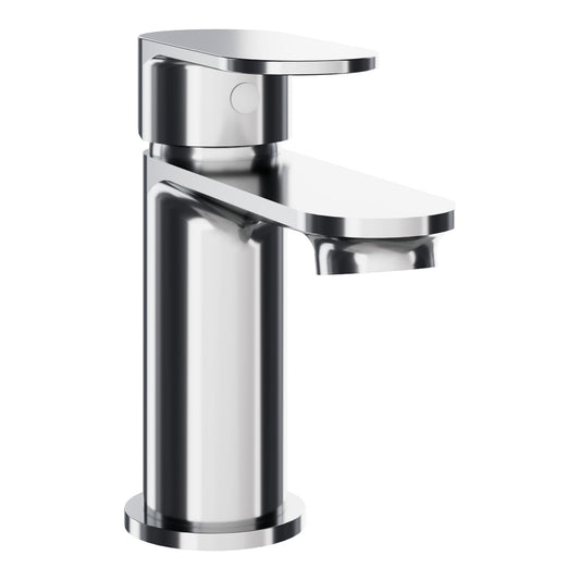 Rivato Tiber Basin Mixer with Push Button Waste