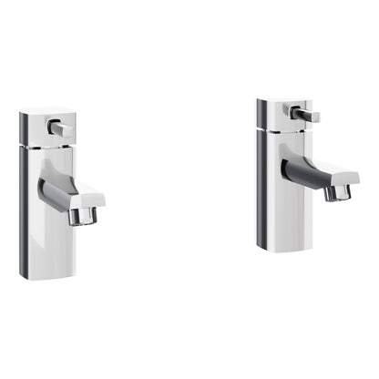 Fairford Kingswood Basin Pillar Taps