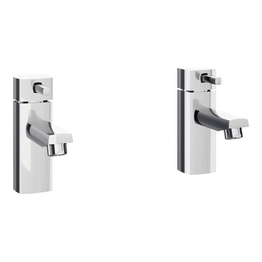 Fairford Kingswood Basin Pillar Taps