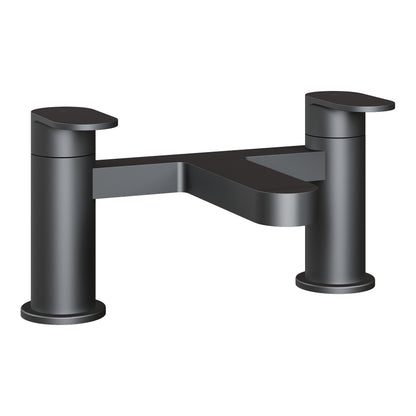 Fairford Sienne Matt Black Bath Filler