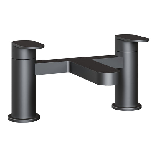 Fairford Sienne Matt Black Bath Filler
