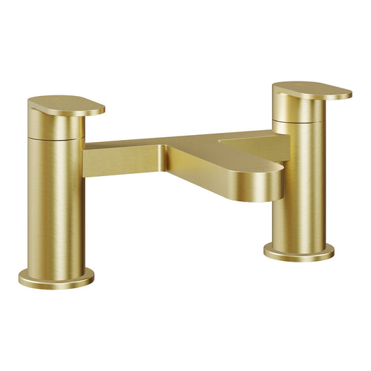 Fairford Sienne Brushed Brass Bath Filler