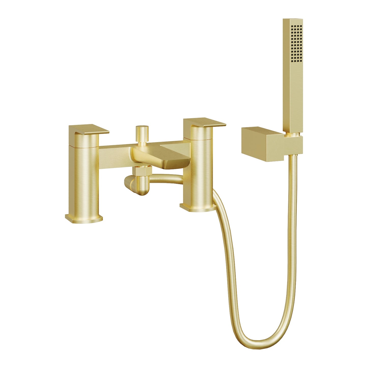 Fairford Una Brushed Brass Bath Shower Mixer