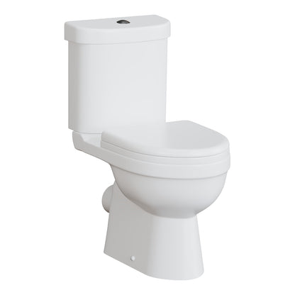 Fairford Hora Close Coupled Toilet with Soft Close Seat