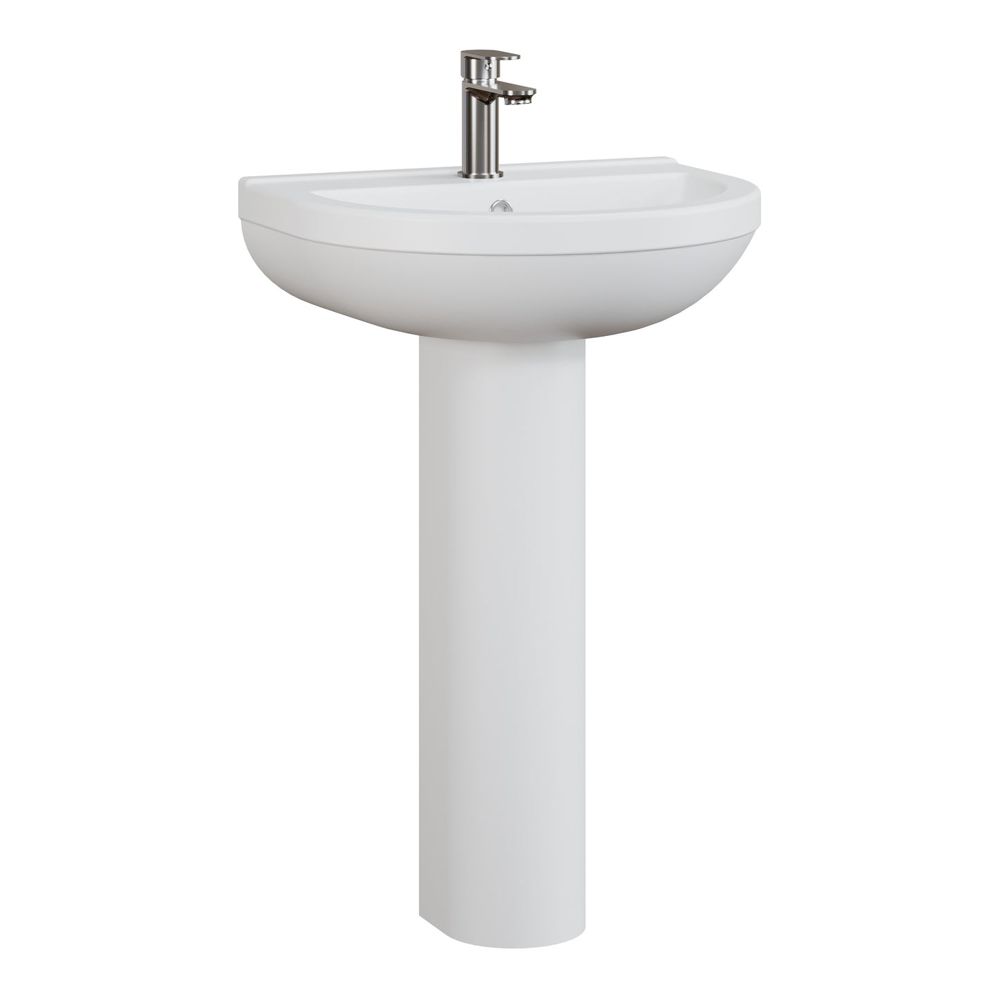 Fairford Hora 550mm 1TH Basin and Pedestal
