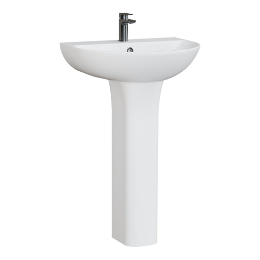 The Fairford Sierra 560mm Basin and Pedestal