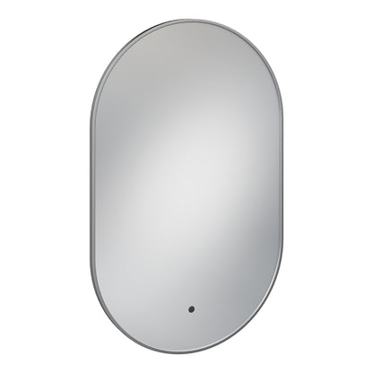 Fairford Aubrey Gunmetal 500 x 800mm Mirror