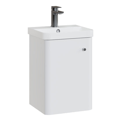 Fairford Crayo 400mm Gloss White Wall Hung Vanity Unit