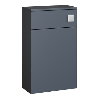 Fairford Aspri Soft Black 500mm WC Unit
