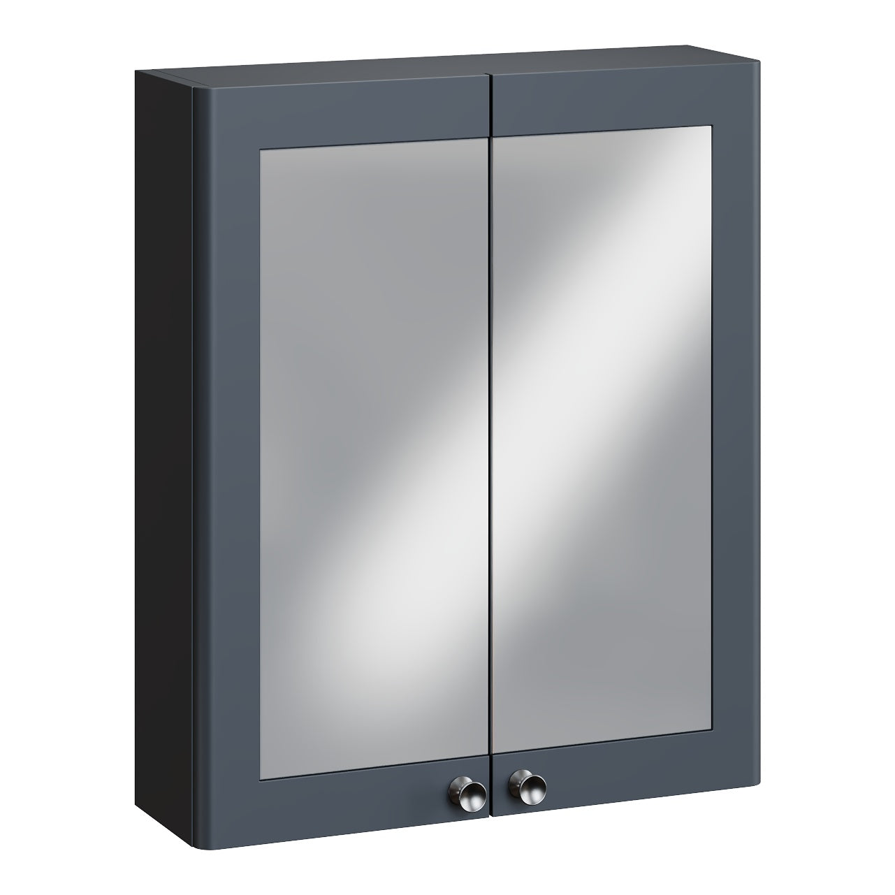 Fairford Laurel 600mm Satin Anthracite Mirror Cabinet