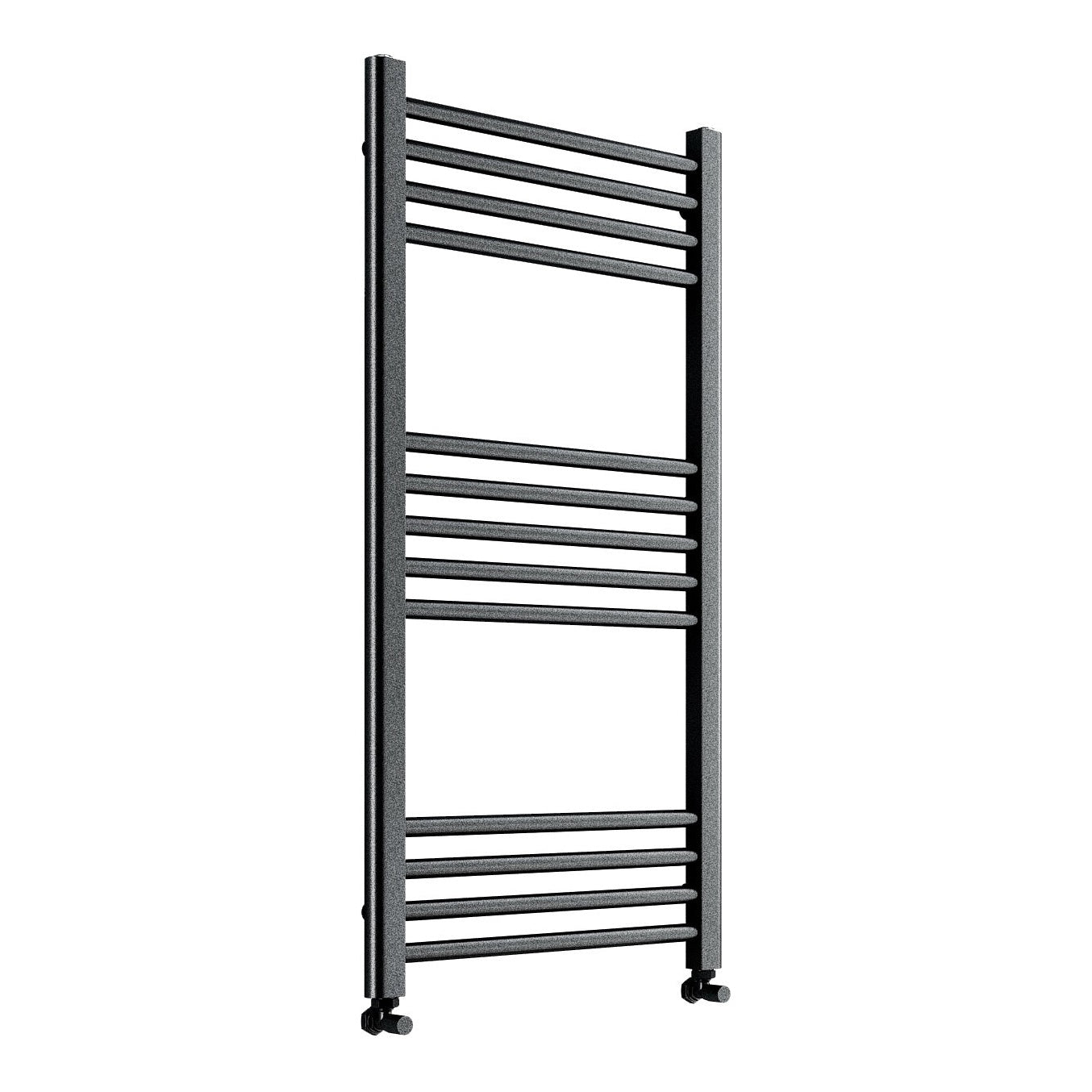 Fairford Metis 1000 x 600mm Matt Black Towel Rail