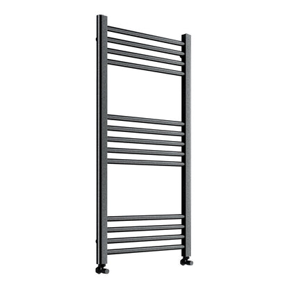 Fairford Metis 1000 x 600mm Matt Black Towel Rail