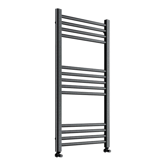 Fairford Metis 1000 x 600mm Matt Black Towel Rail