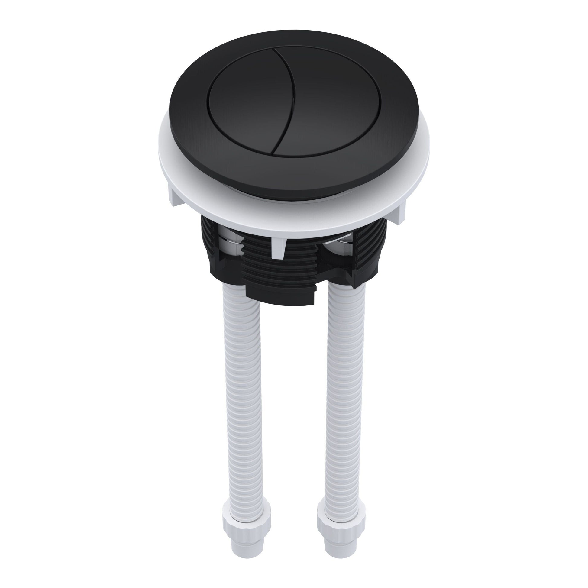 Black Flush Button for Close Coupled Cisterns