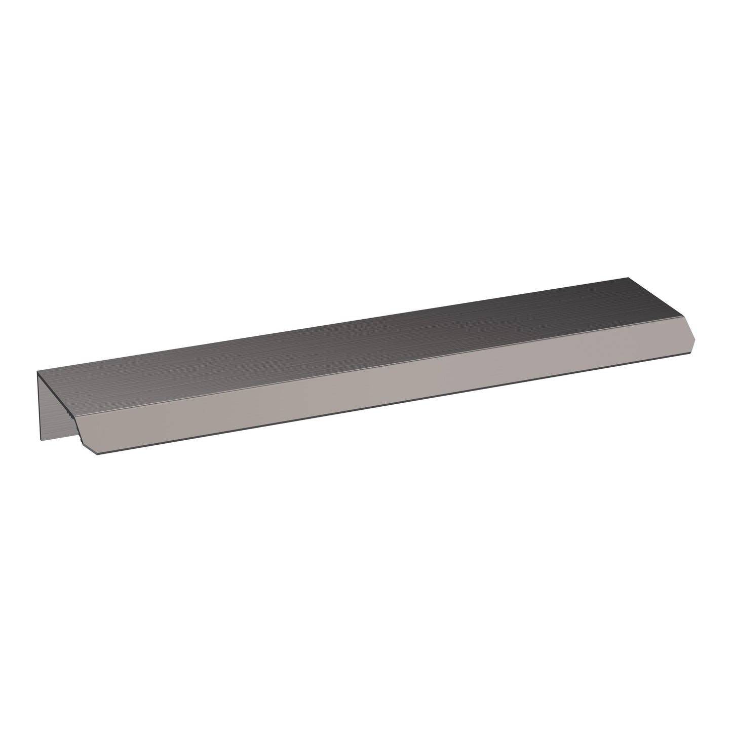 Fairford Rear Fix Finger Pull Handle, Gunmetal, 150mm Centres
