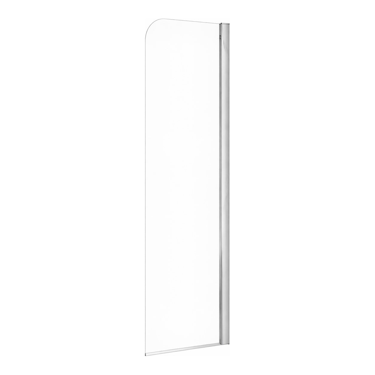 Fairford Chrome 300mm Fixed Bath Screen