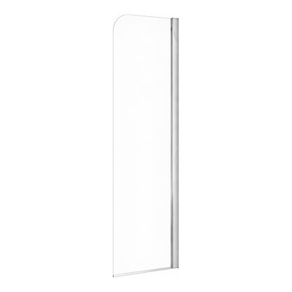 Fairford Chrome 300mm Fixed Bath Screen