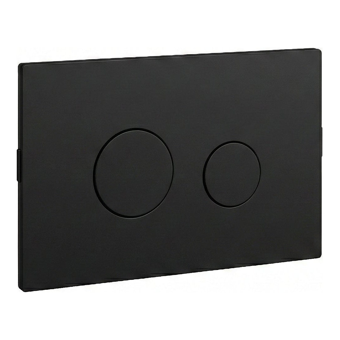 Fairford Matt Black Dual Flush Plate