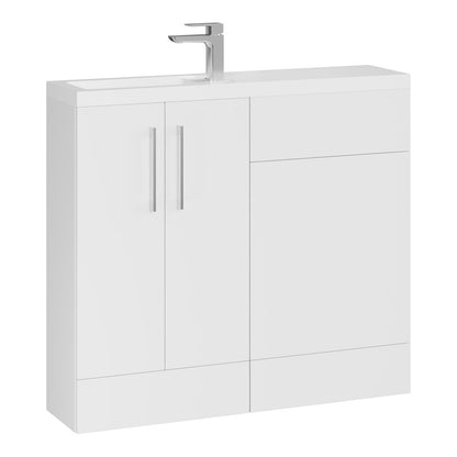 Fairford Union 1000mm Gloss White Pack