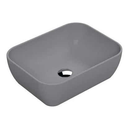 455mm Matt Grey Rectangular Vessel, 0TH