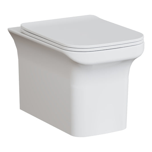 Fairford Grove Pure Wall Hung Toilet with Soft Close Seat