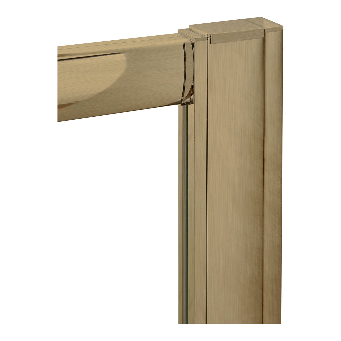 Fairford 6mm Brushed Brass Extension Profile
