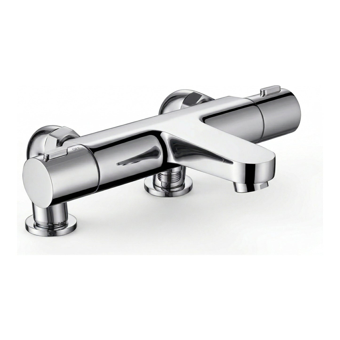 Fairford Aarton Deck Mounted Thermostic Bath Shower Mixer
