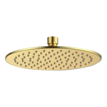 Fairford Element 5 Brushed Brass 250mm Shower Head