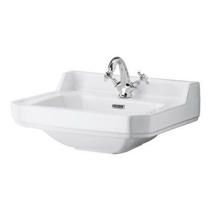 Fairford Hexam 560mm 2TH Basin with Wash Stand