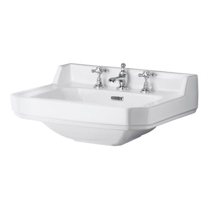Fairford Hexam 560mm 3TH Basin with Wash Stand