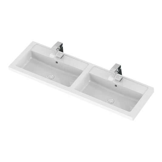 Fairford Union 1200mm Twin Polymarble Basin