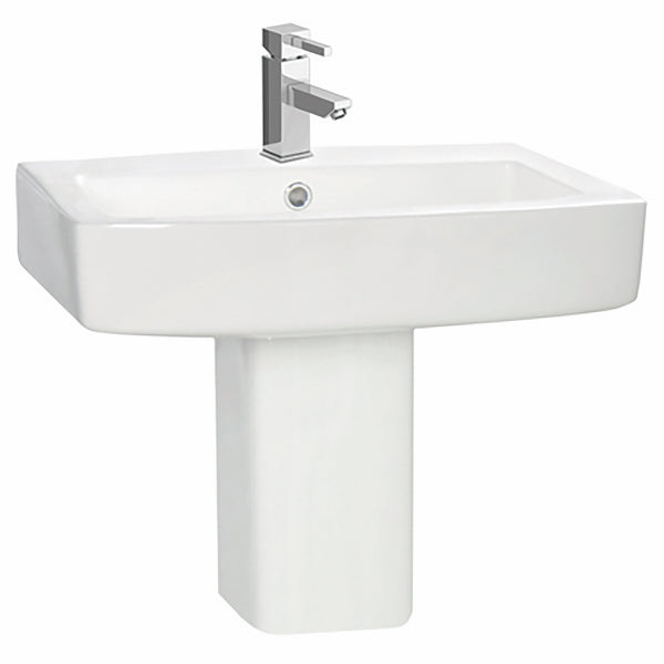Fairford Hale Basin with Semi Pedestal