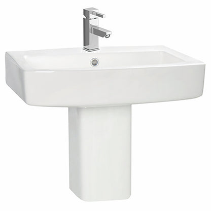 Fairford Hale Basin with Semi Pedestal