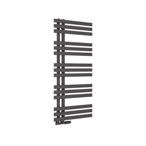 Fairford Elizabeth Towel Radiator - 1200mm X 500mm - Anthracite