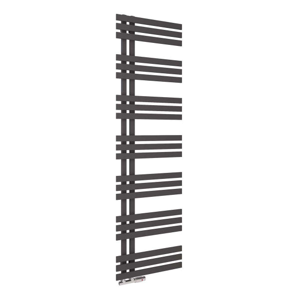 Fairford Elizabeth Towel Radiator - 1800mm X 600mm - Anthracite