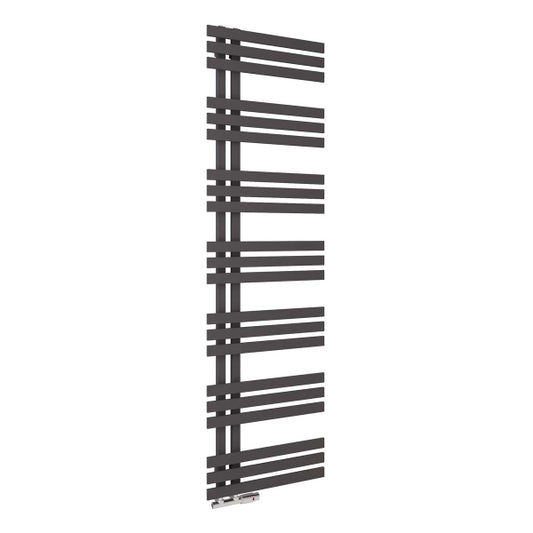Fairford Elizabeth Towel Radiator - 1800mm X 600mm - Anthracite