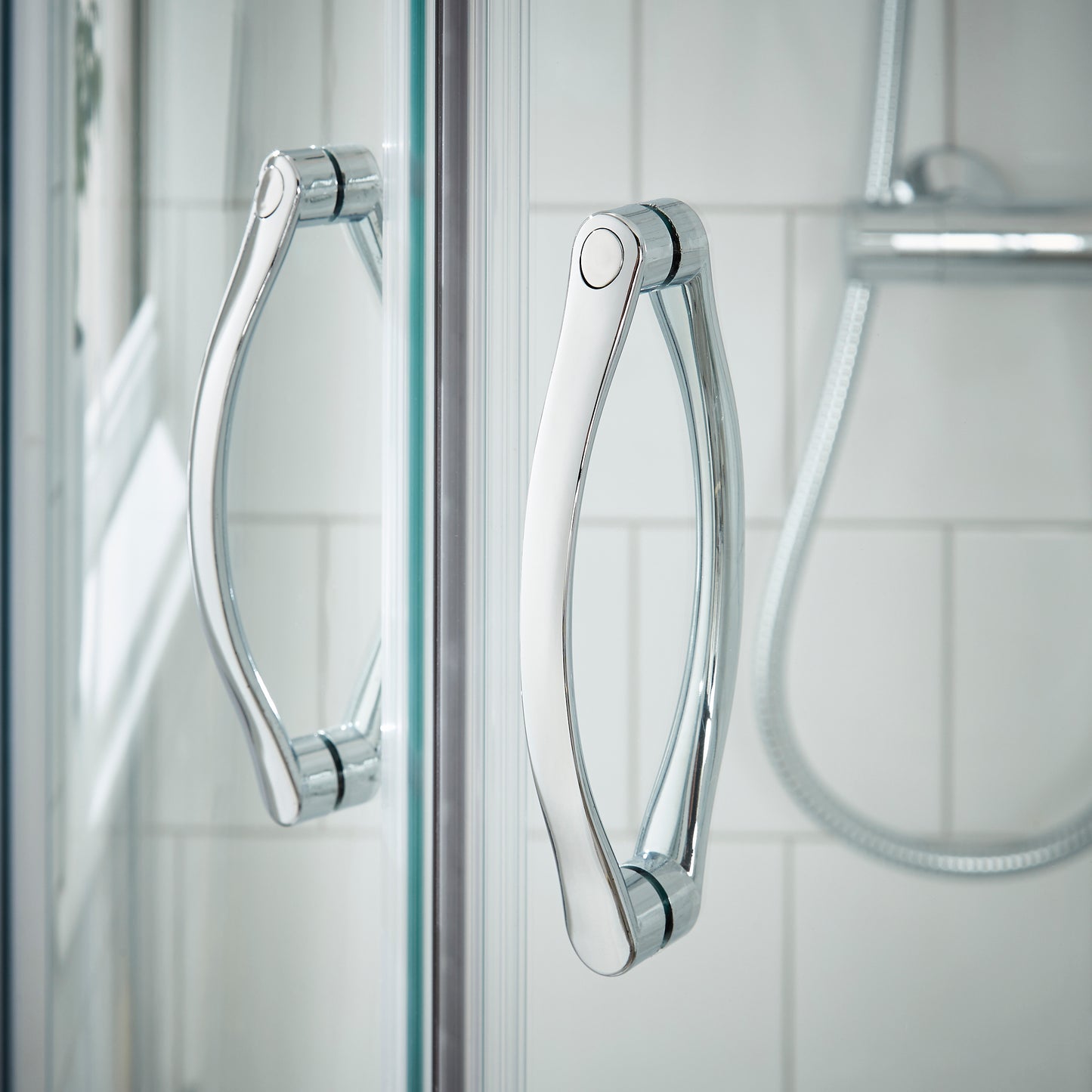 Fairford 5mm Offset Quadrant Shower Enclosure-1000mm x 800mm