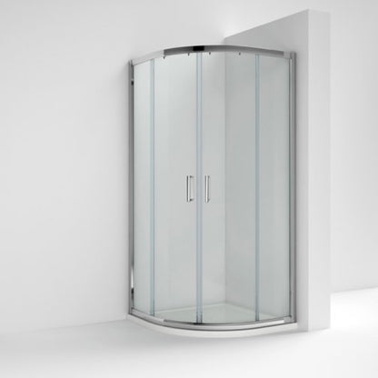 Fairford 5mm 800mm Chrome Quadrant Shower Enclosure