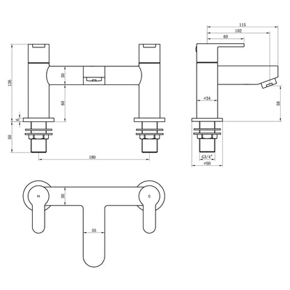 Fairford Fern Bath Filler