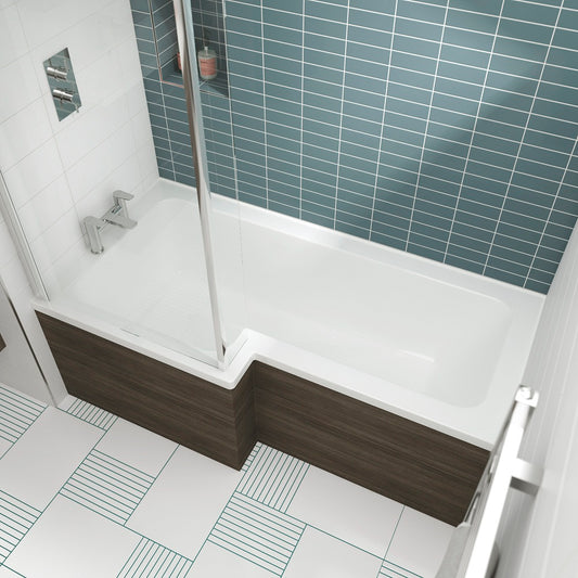 Fairford MDF Grey Avola End Panel, 700mm