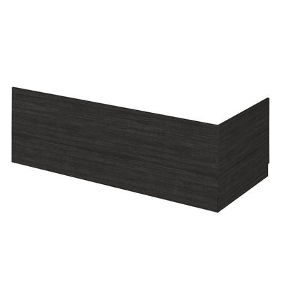 Fairford Hacienda Black 750mm Bath End Panel with Plinth