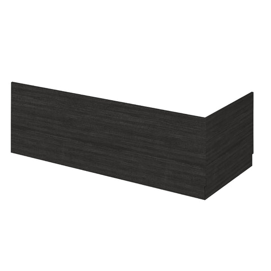 Fairford Hacienda Black 800mm Bath End Panel with Plinth