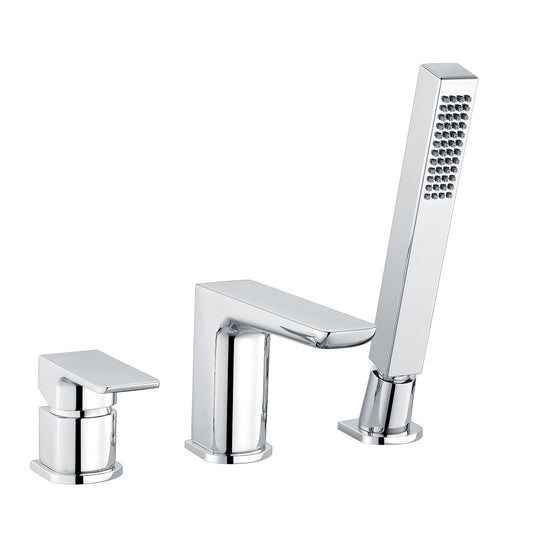 Fairford Una 3 Hole Bath Shower Mixer