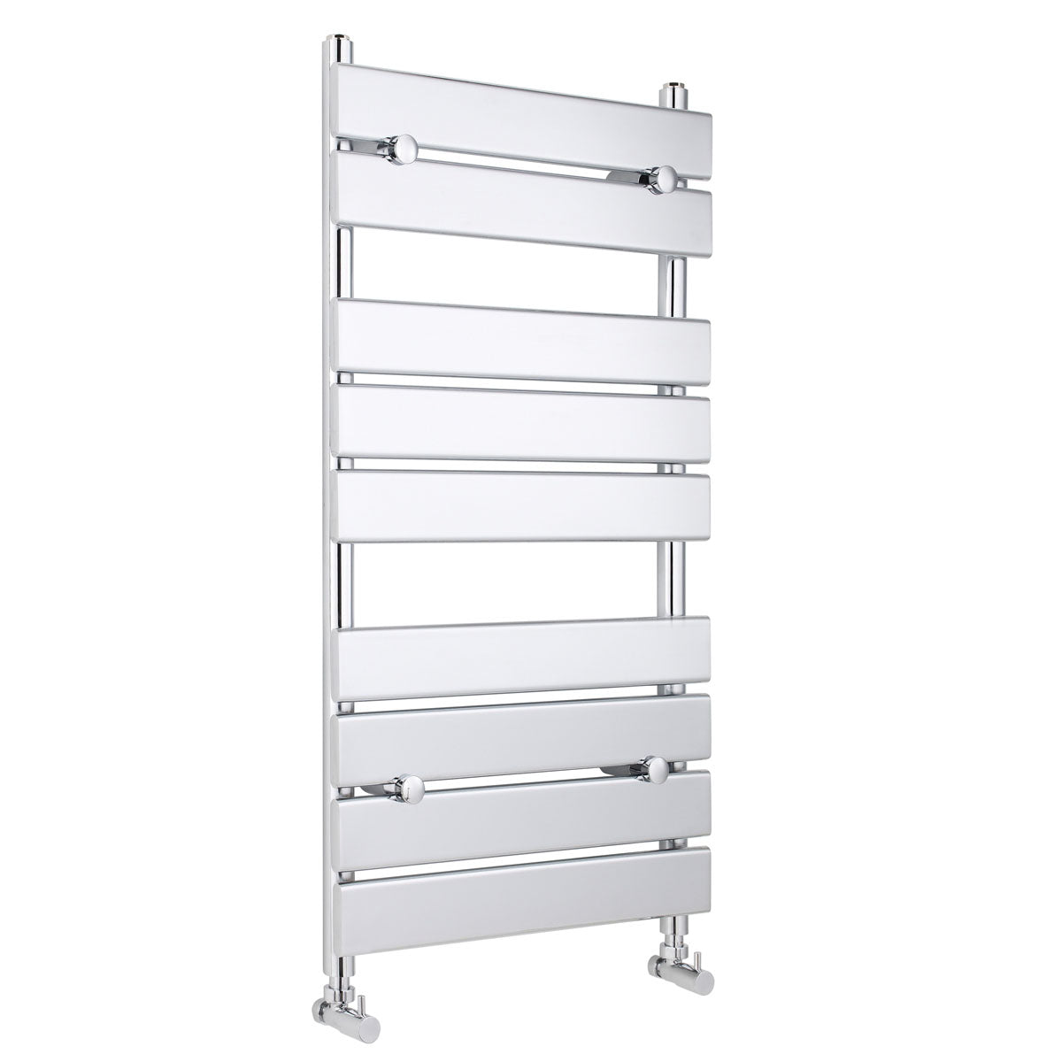Fairford Chrome 950 x 500mm Flat Panel Towel Rail
