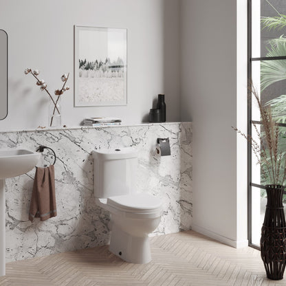 Fairford Hora Close Coupled Toilet with Soft Close Seat